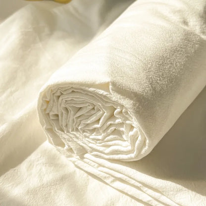 Sansoti | Percale Katoenen Beddenset | 100% Biologisch | Ademend & Zacht | 3-delig
