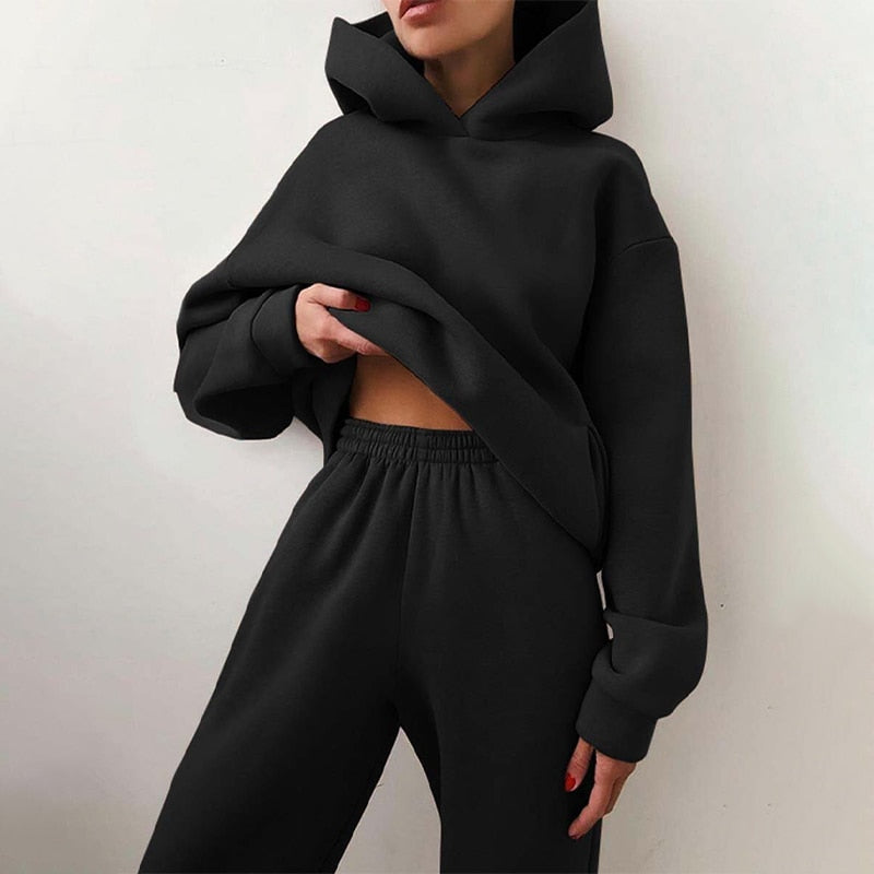 Oversized Joggingset Dames Comfortabel Zacht