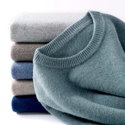 Merino Wollen Sweater Heren Warm en Comfortabel