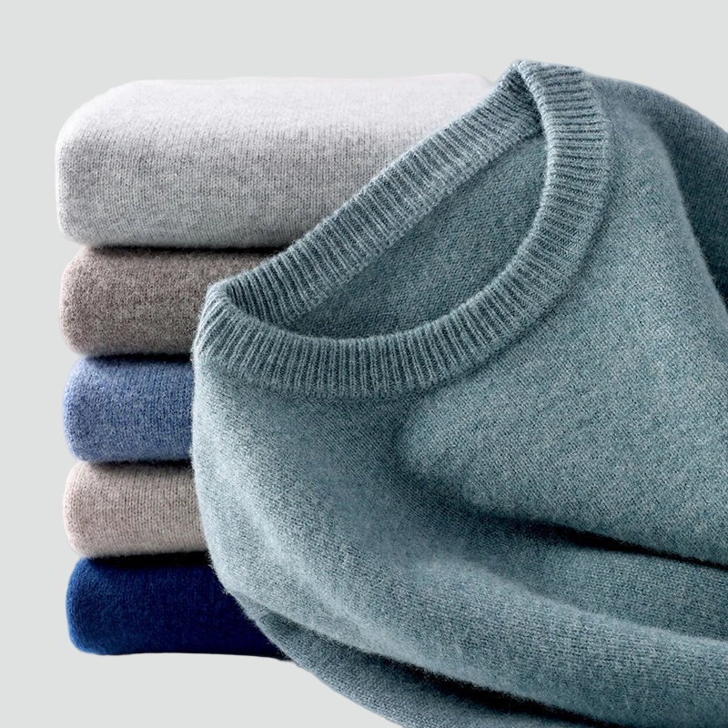 Merino Wollen Sweater Heren Warm en Comfortabel