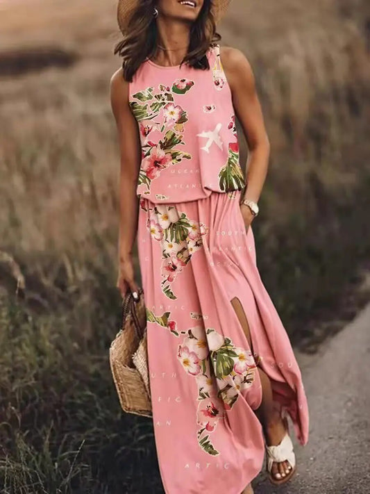Vrouwen Maxi Jurk Lange Zomerjurk Mooi Model - StudioMarella