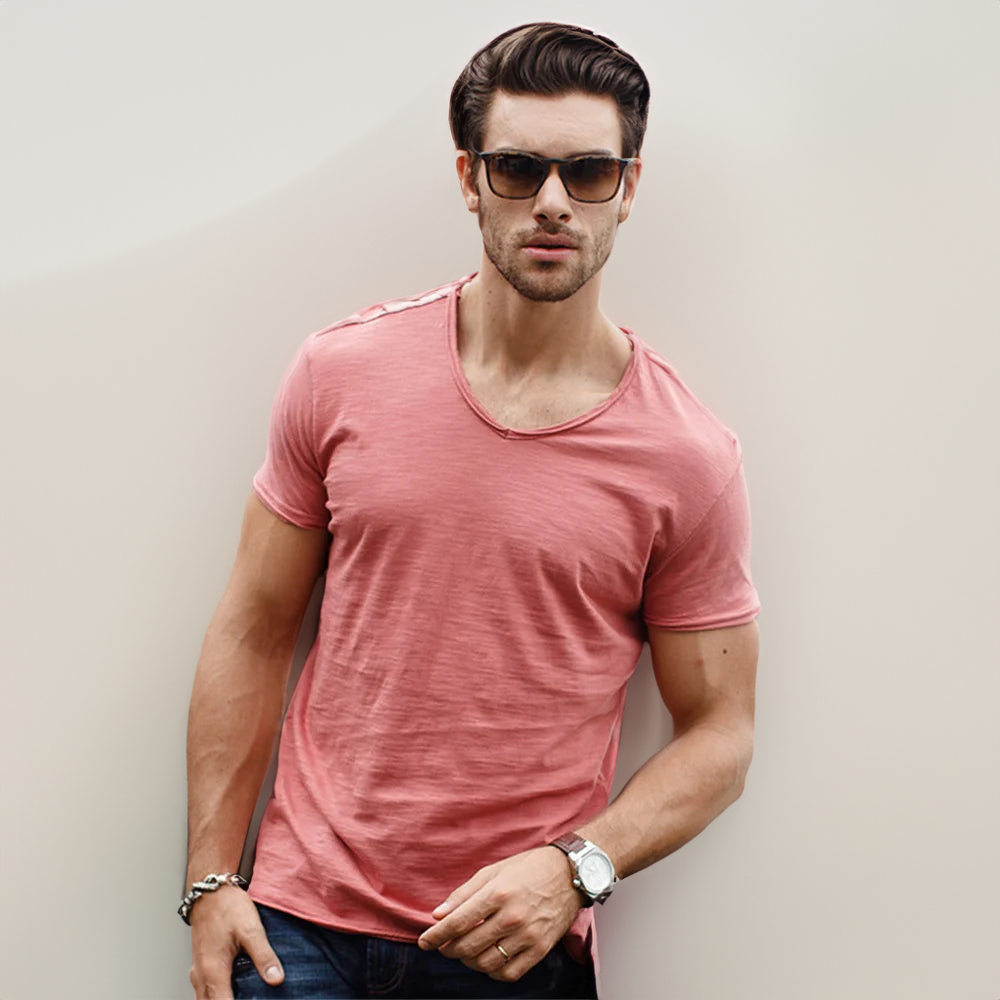 Moderne Heren T-shirt Luca Stijlvol Design - StudioMarella