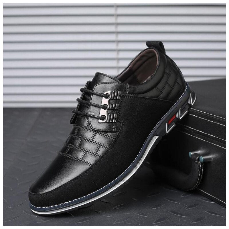 Klassieke Leren Herenschoenen – Elegante Instappers voor Iedere Gelegenheid