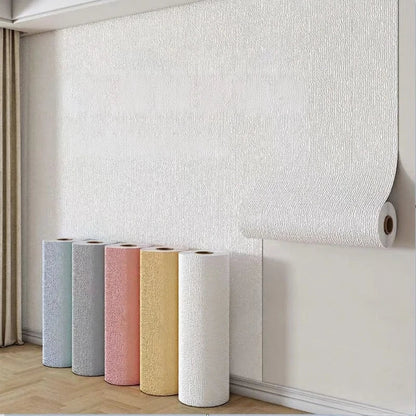 Zelfklevend Behang Linnen 3D 50cm Diatoom Wandpaneel Woonkamer Slaapkamer Muurdecoratie Zelfklevend Schuim Wandbekleding Rol