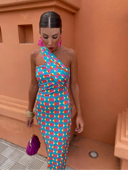 Dames Midi-jurk Elegante Pasvorm - StudioMarella