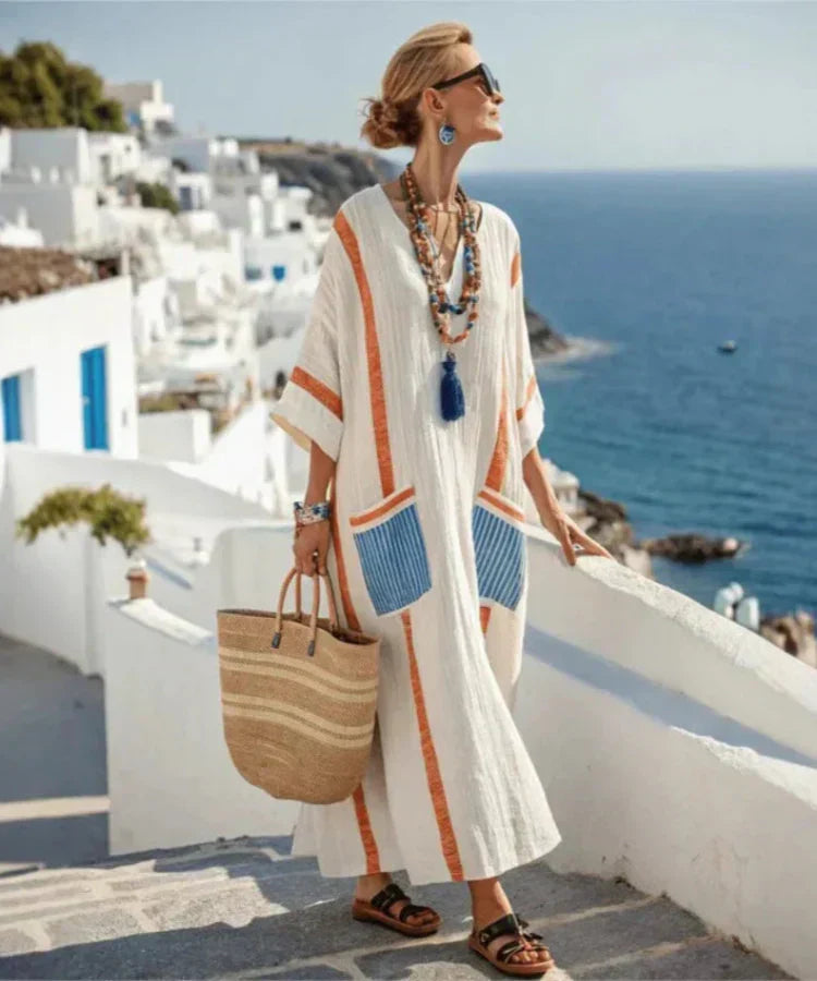 Dames Maxi-jurk Zomerse Stijl Lichtgewicht