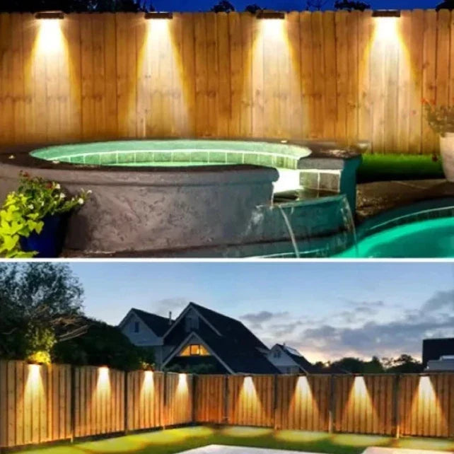 Zonne-energie Sfeerverlichting 2-Delige Set – Automatische Schemeringssensor Tuinverlichting voor Pad, Terras & Tuin