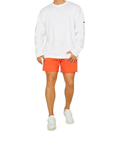 Heren Jogging Shorts Sportief Oranje