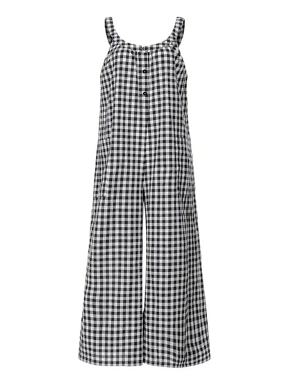 Zomer Jumpsuit Vrouwelijk Losse Pasvorm