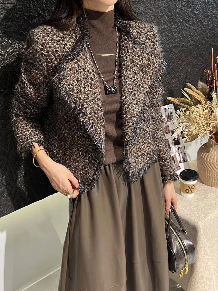 Unieke Vintage Jas voor Dames Elegant Design - StudioMarella