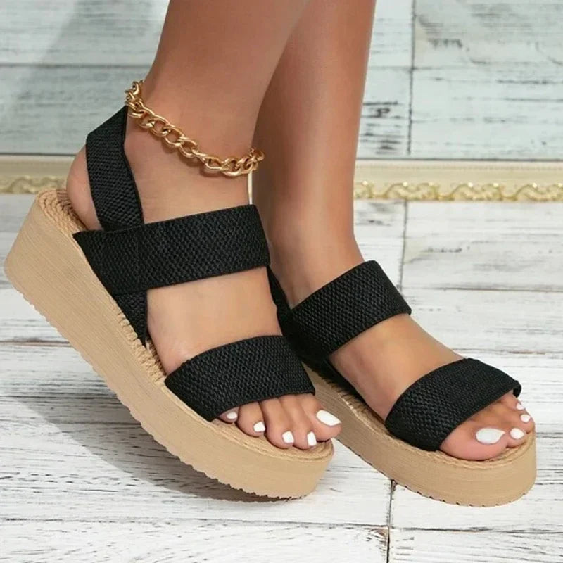 Slingback Sandalen met Sleehak Stijlvol Dena Design