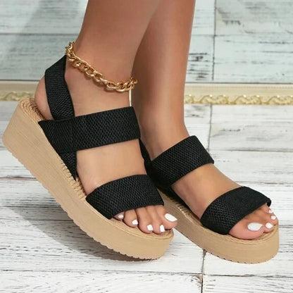 Slingback Sandalen met Sleehak Stijlvol Dena Design