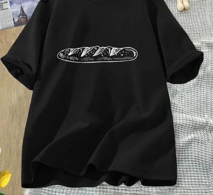 Zomer T-shirt voor Dames Luminous Chic Stijl