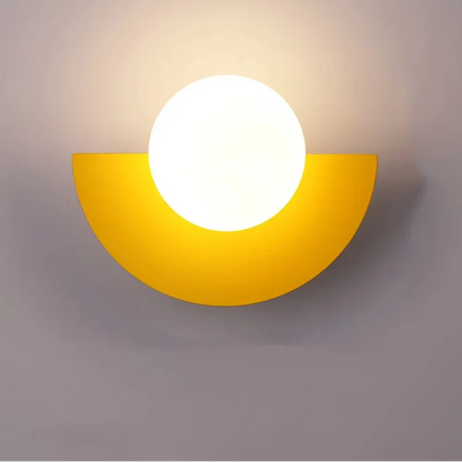 Moderne LED Wandlamp met Geometrisch Design voor Woonkamer & Slaapkamer