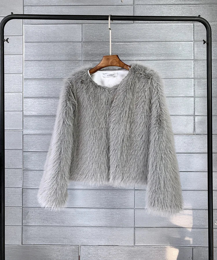 Pluche Jas Zacht en Warm Bontlook