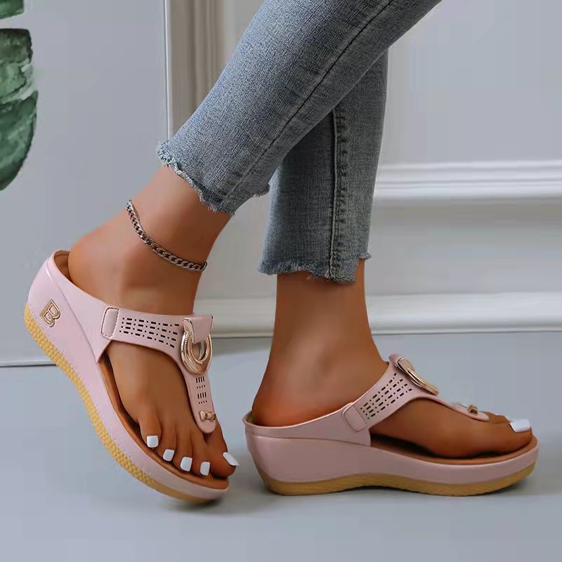 Orthopedische Sandalen met Open TeenComfortabele Hakken