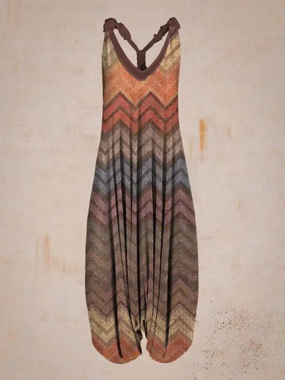 Luchtige Jumpsuit Boho Stijl Zomerjurk