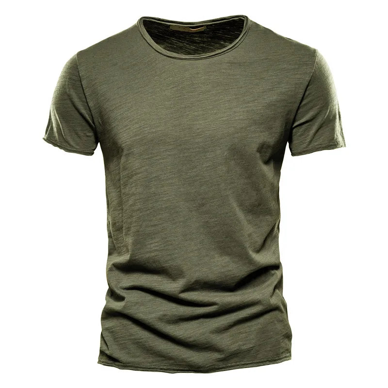 Moderne Heren T-shirt Italiaanse Stijl