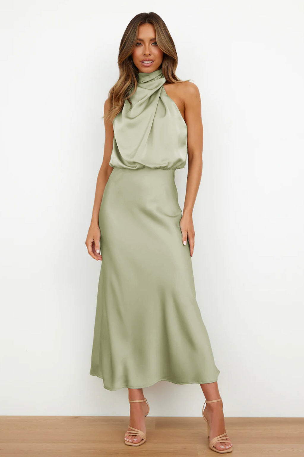 Zomerse Maxi Jurk voor Vrouw Elegante Lange Jurk