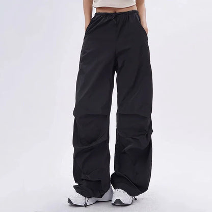 Luchtige Joggingbroek Parachute Stijl