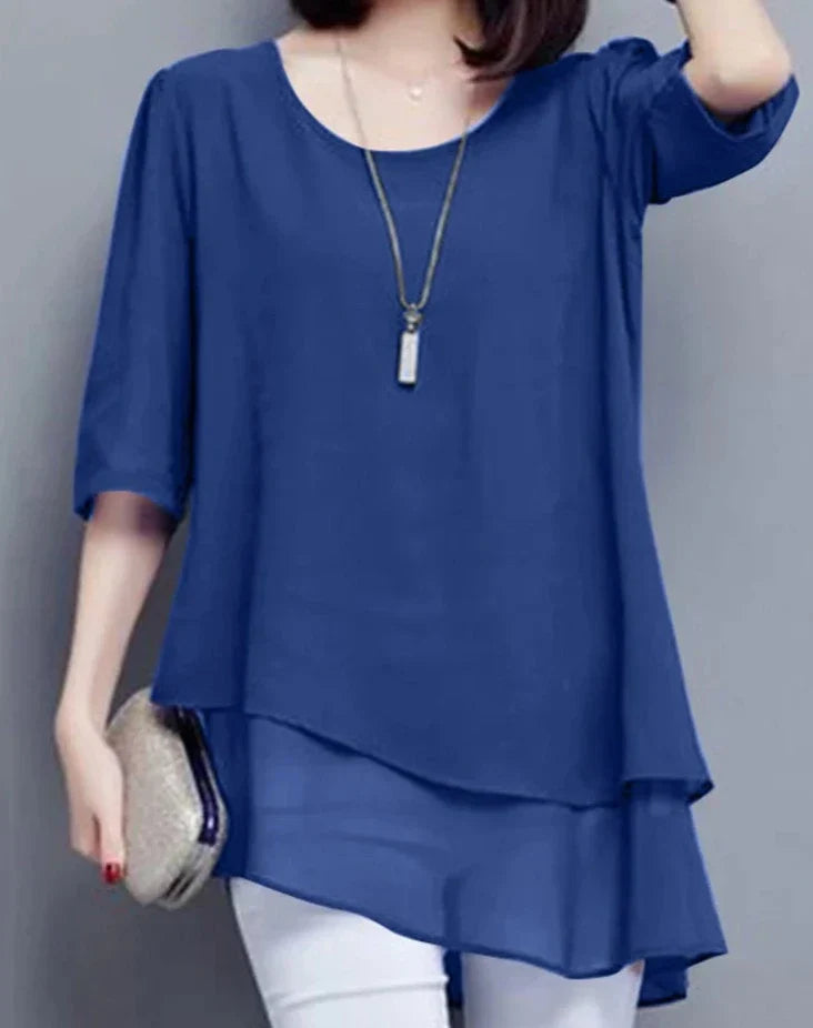 Vrouwen Blouse Lacey Kanten Jurkje