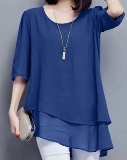 Vrouwen Blouse Lacey Kanten Jurkje