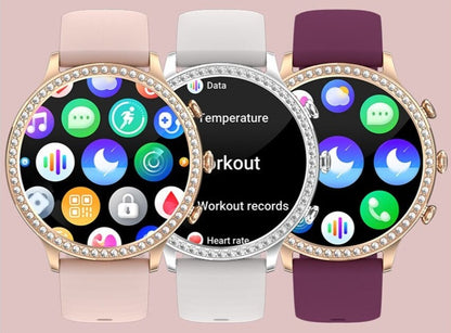 Digitaal Polshorloge met Gezondheidssensor Touchscreen Waterdicht IP68 Noodoproep 14 Dagen Batterij Smartwatch