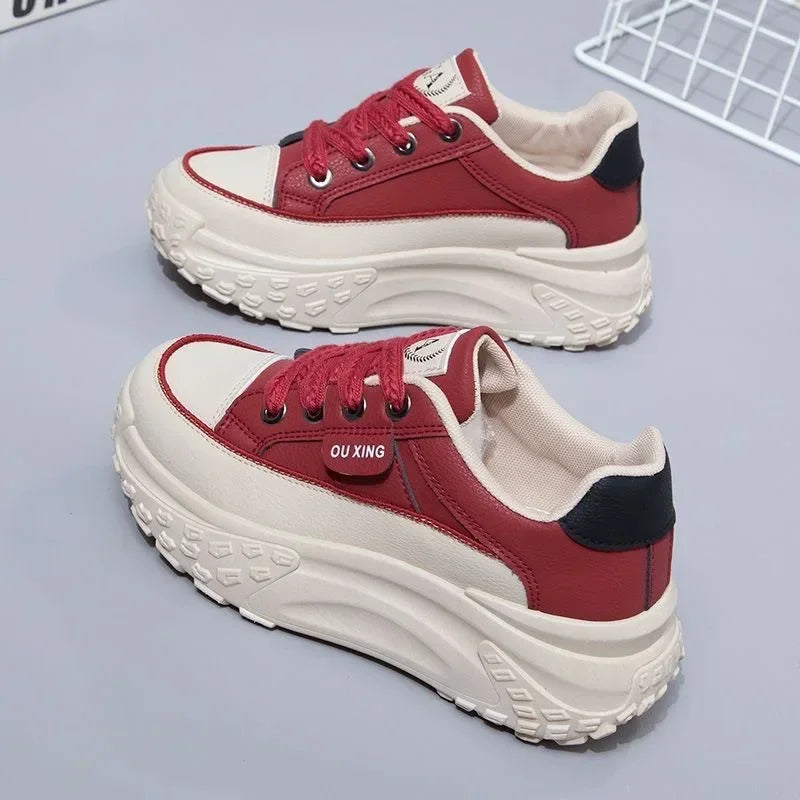 Retro Dames Sneakers Luxe Sportschoenen