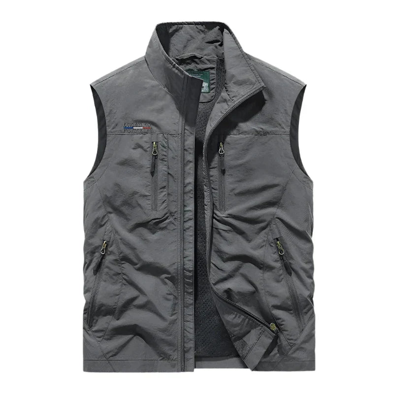 Waterdichte Bodywarmer Heren Regenjas Model - StudioMarella