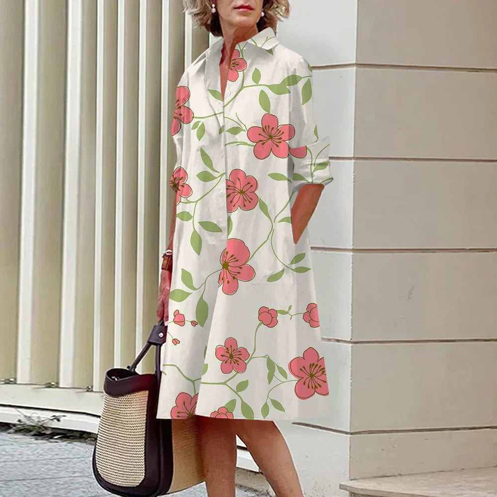 Vrouwelijke Zomerkleding Jurk Polojurk Dames Casual