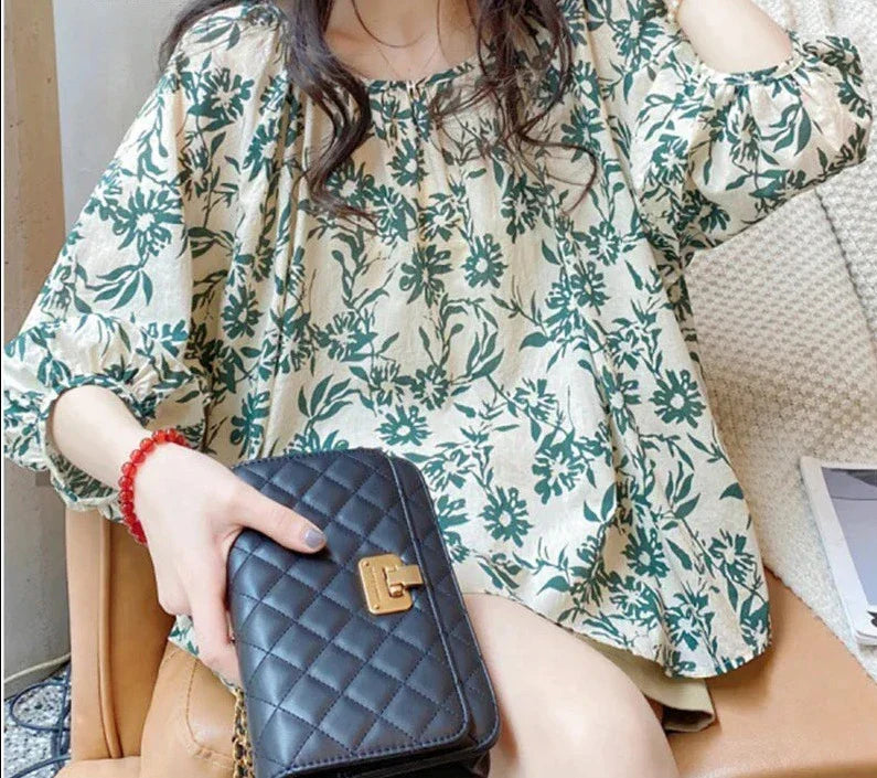 Boho Zomer Blouse Vrouwelijk Los Vallend - StudioMarella