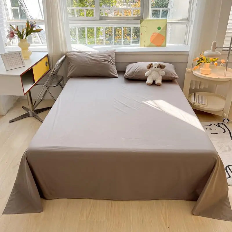 Sansoti | Percale Katoenen Beddenset | 100% Biologisch | Ademend & Zacht | 3-delig