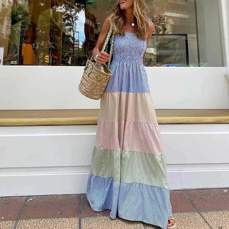 Maxi Jurk Zomerjurk voor Vrouw Boheemse Stijl - StudioMarella