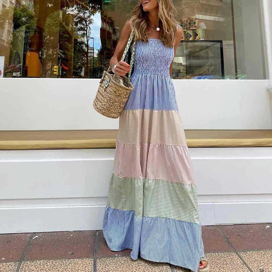Maxi Jurk Zomerjurk voor Vrouw Boheemse Stijl - StudioMarella