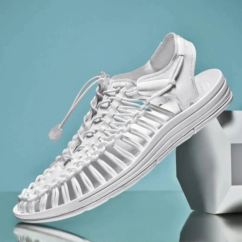 Gevlochten Dames Sandalen – Ademend Design – Lichtgewicht Zomerschoeisel – Flexibele Gummizool – Meerdere Kleuren Verkrijgbaar