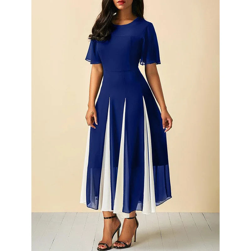 Midi Jurk Zomerse Vrouwelijke Stijl