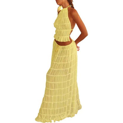 Strandoutfit 2-Delig Zomerjurk Set