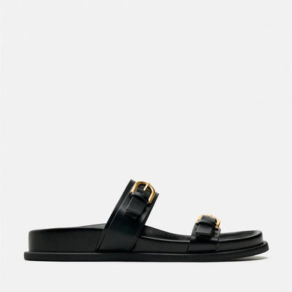 Zandalen voor Vrouwen Comfortabele Gele Sandalen
