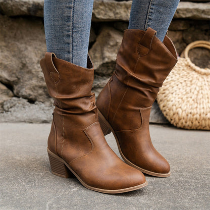 Vrouwenschoenen Laarzen PU Millie Stijlvol Comfortabel