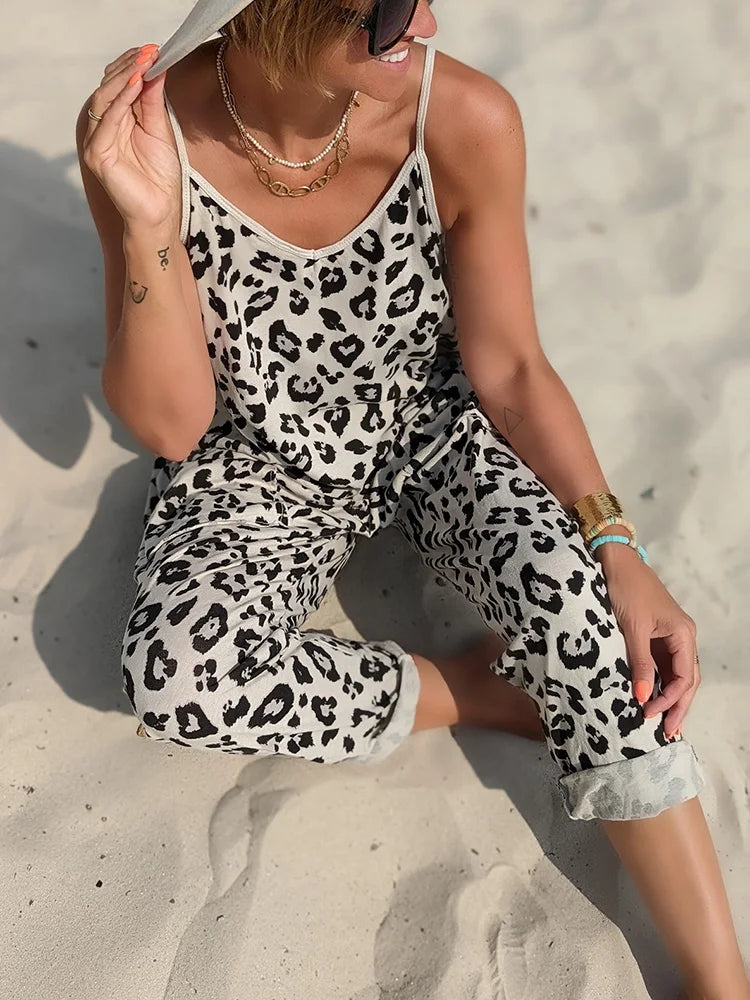 Mouwloze Jumpsuit Zomerjurk voor Dames