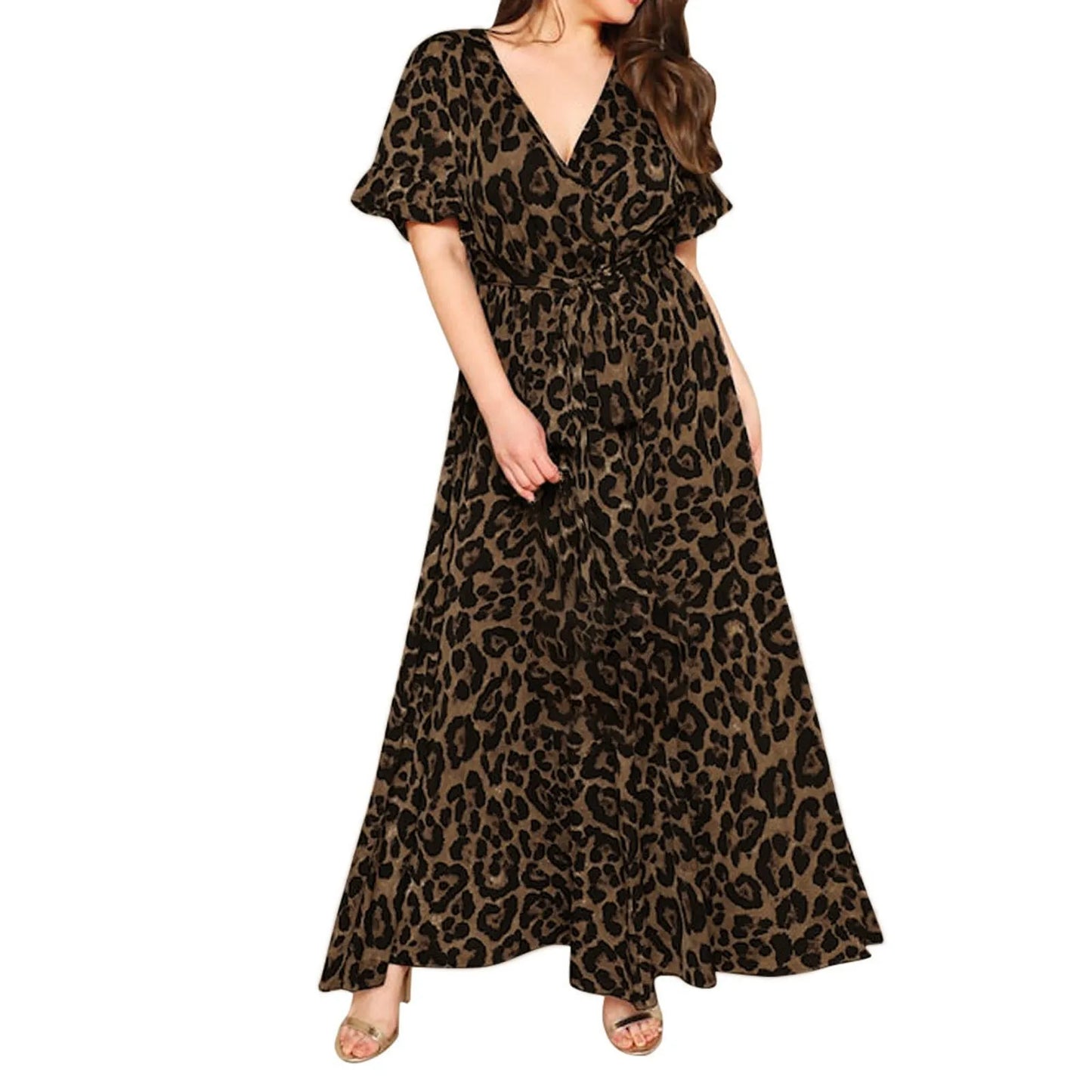 Maxi Jurk Lange Zomerjurk Elegante Stijl