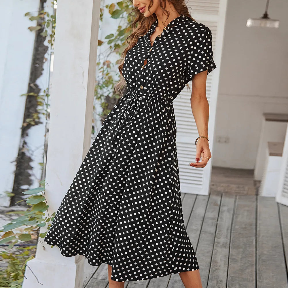 Rokje Polka Dot Jurk Diva Stijl