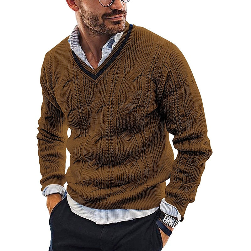 Warme Trui Floriaans Model Met Stijlvol Design