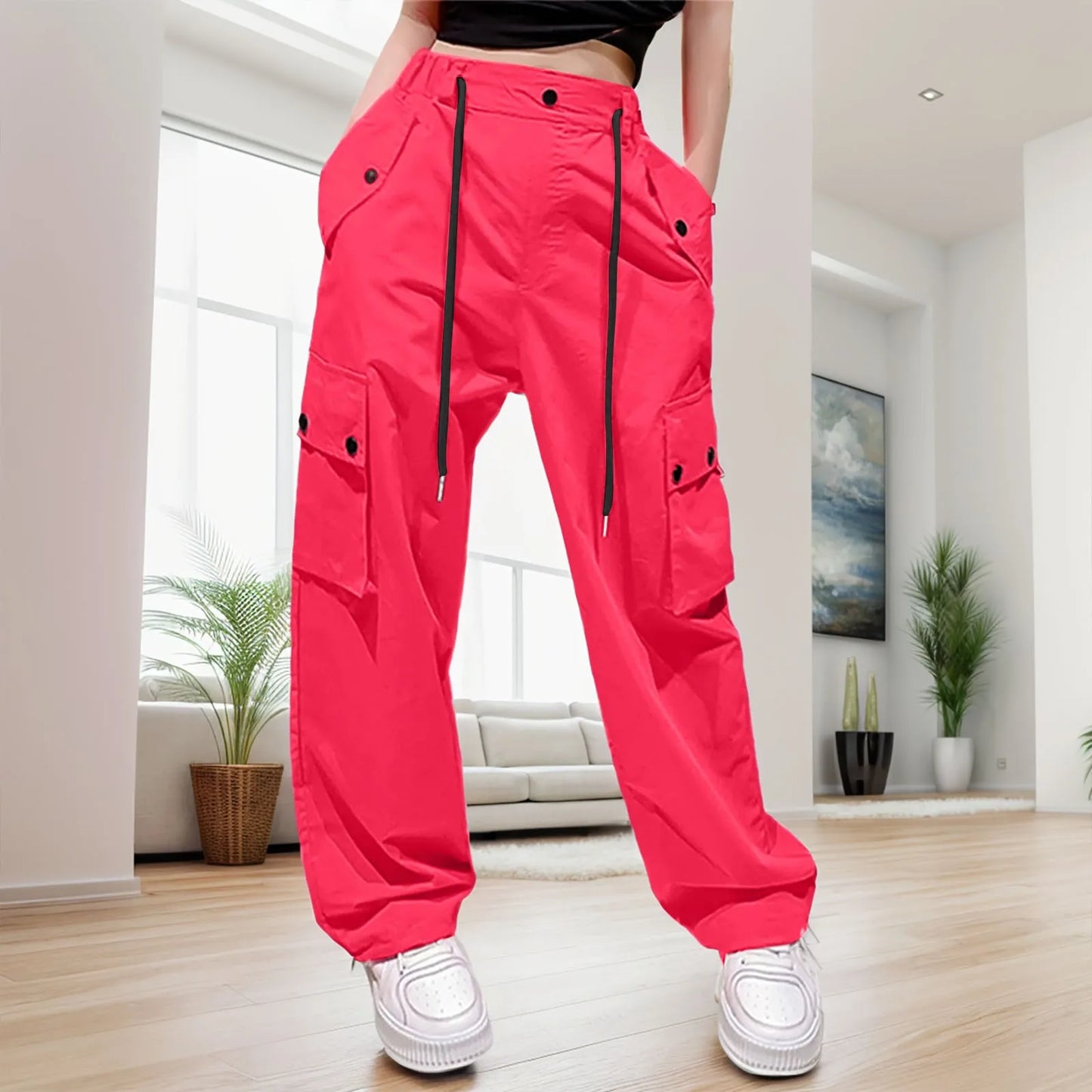 Grijze Cargo Broeken Urban Stijl - StudioMarella