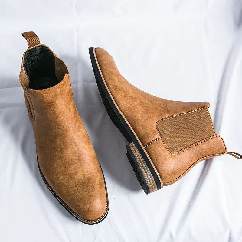 Laagste Chelsea Boots voor Heren Minimalistisch Leer