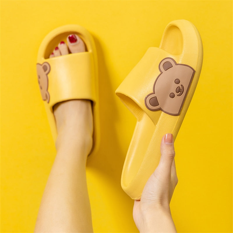 Orthopedische Instappers Ultra Zachte Teddy Pantoffels