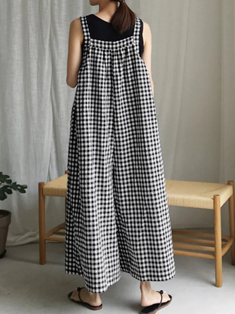 Zomer Jumpsuit Vrouwelijk Losse Pasvorm
