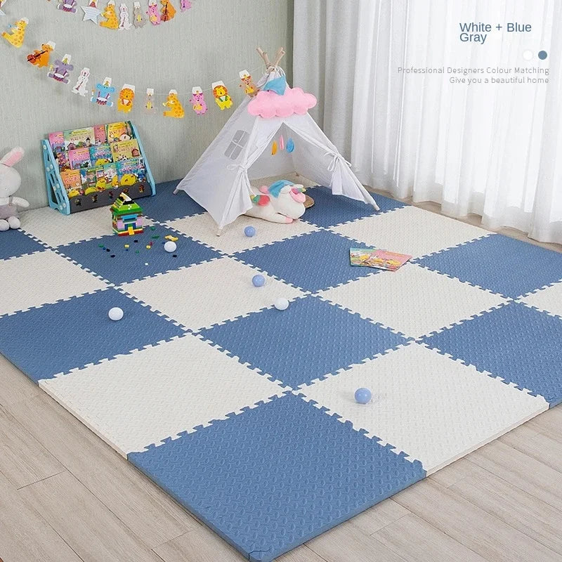 Puzzelmat Baby EVA Foam Vloertegels 30x30cm Antislip Speelmat Kinderen Kruipmat Zachte Speelvloer Babykamer Speelkamer