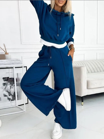 Dames Hoodie Set met Joggingbroek - Comfortabele Lounge Set