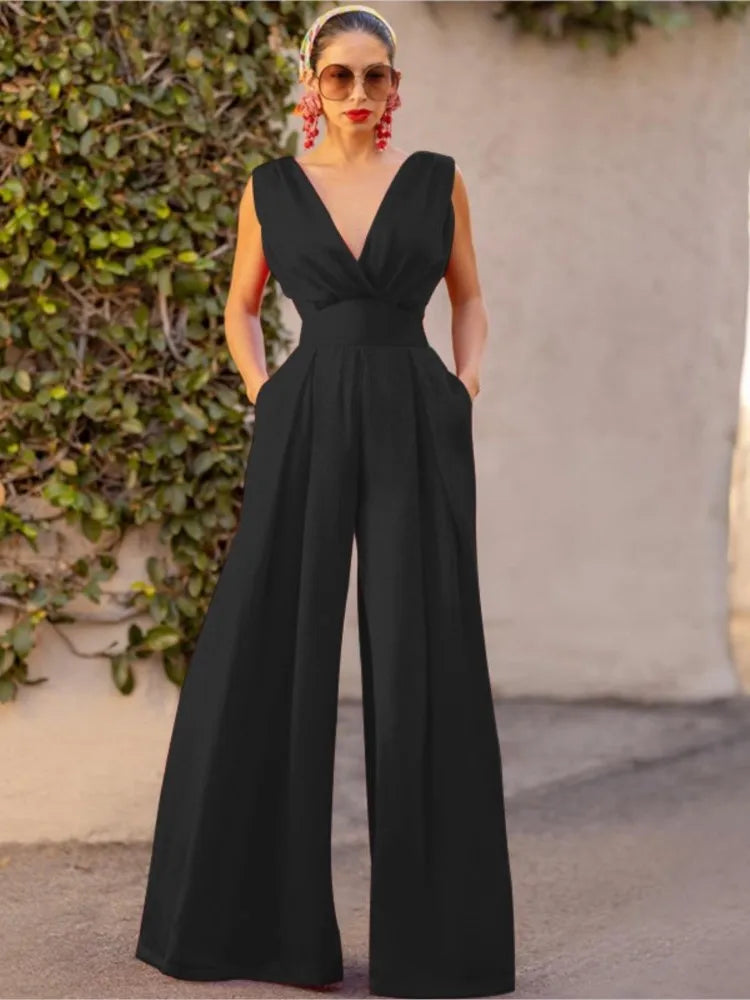 Dames Jumpsuit Zomerjurk Lange Mouwen - StudioMarella